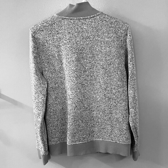 Eddie Bauer Womens Gray Med Weight Full Zip Soft Shell Fleece Lined Jacket Sz LG - Picture 10 of 12